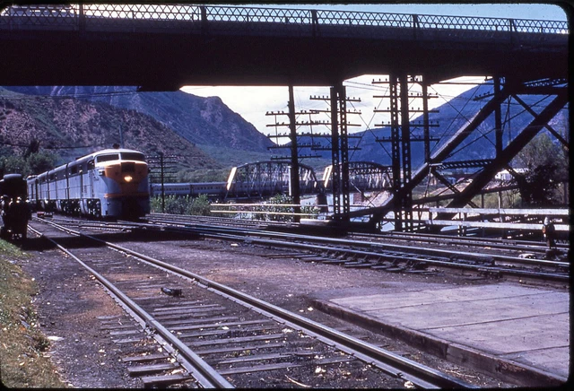 D&RGW Rio Grande Alco PA scene duplicate slide