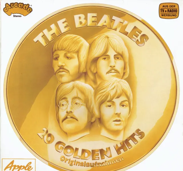 Vinyl, LP  - The Beatles – 20 Golden Hits - Hey Jude, Let It Be, Get Back, Help!