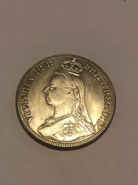 Queen Victoria 1887 Crown Coin