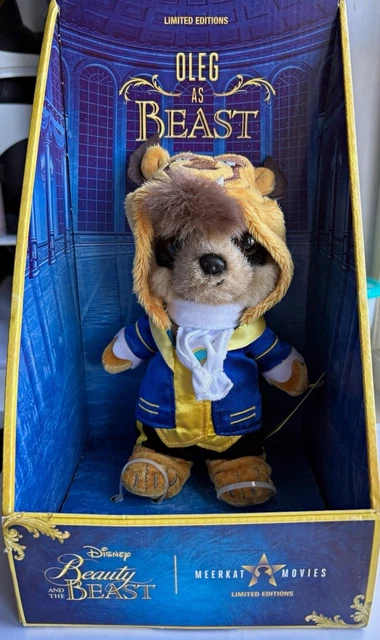 MEERKAT MOVIES OLEG as Beast Limited Edition Plush Soft Toy Boxed w ...