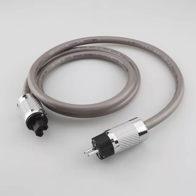 HIGH-END SP-1100PW HI-FI Netzkabel Power Cable 12AWG EU Netzteil Kaltgerätekabel