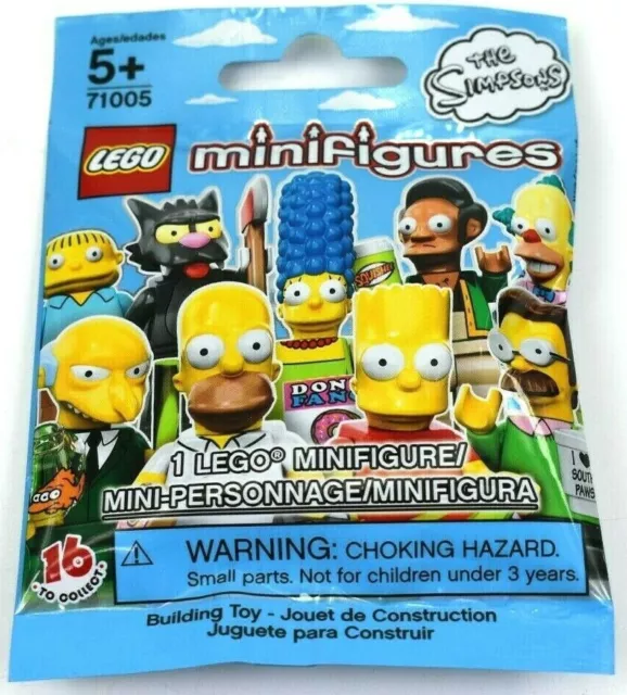 The Simpsons Lego 71005 Mini Figure New in Package Retired