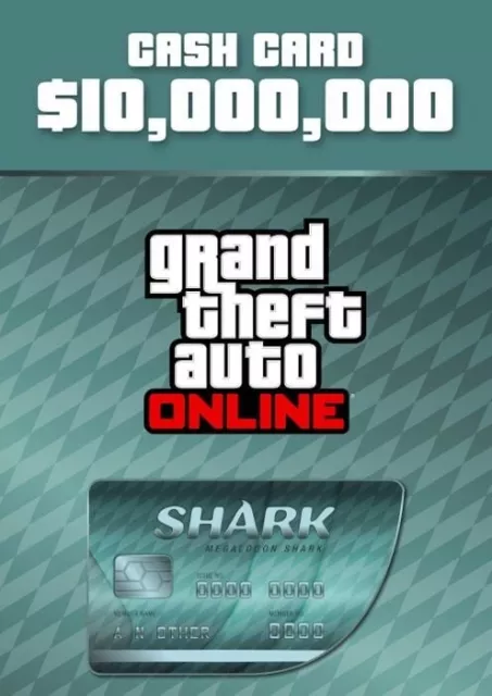 Grand Theft Auto Online (Gta V 5): Megalodon Shark Cash Card - Pc Key