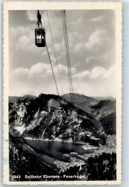 51167737 - Ebensee Seilbahn Ebensee-Feuerkogel Gmunden, Bezirk