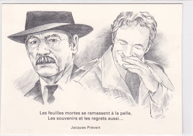 Carte Postale Cpm Jacques Prevert Illustration Florilege 1992 N°86