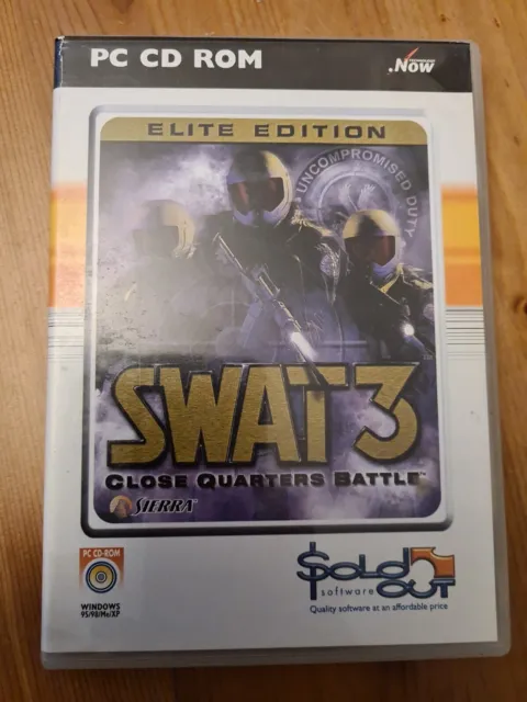 SWAT 3: Close Quarters Battle - Elite Edition - Windows PC - CD-ROM - Sierra