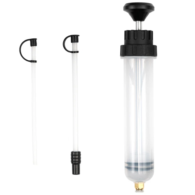 200cc Fluid Extractor Filling Syringe Pump Manual Suction Vacuum Fuel Transfer
