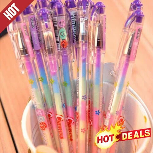 Creative Highlighters Gel Pen School Office Supplies Cute Gifts NN .FAO2