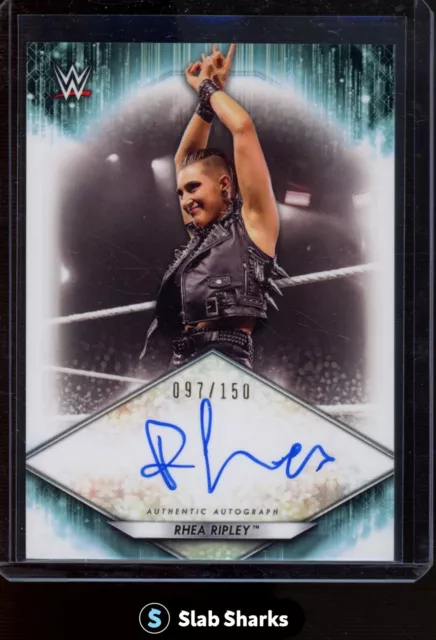 2021 Topps Wwe #A-Rh Rhea Ripley Autograph Sp /150 