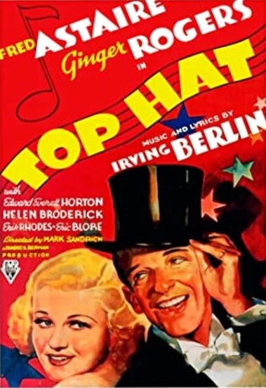 Top Hat 1935 Astaire Rogers Super 8 B/W Sound  5 X 400Ft 8Mm Cine Film