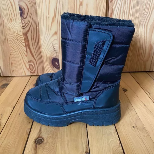 Denali Ski Boots Kids Size Au 2 US 3 Black Ski Footwear