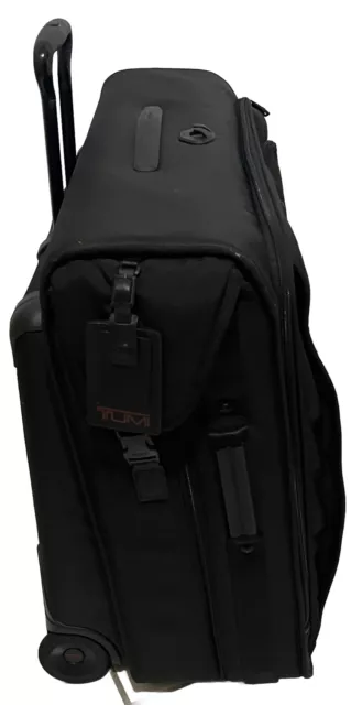Tumi Alpha 2 Wheel Expandable Extended Stay Luggage Garment Bag Zip #22036D2
