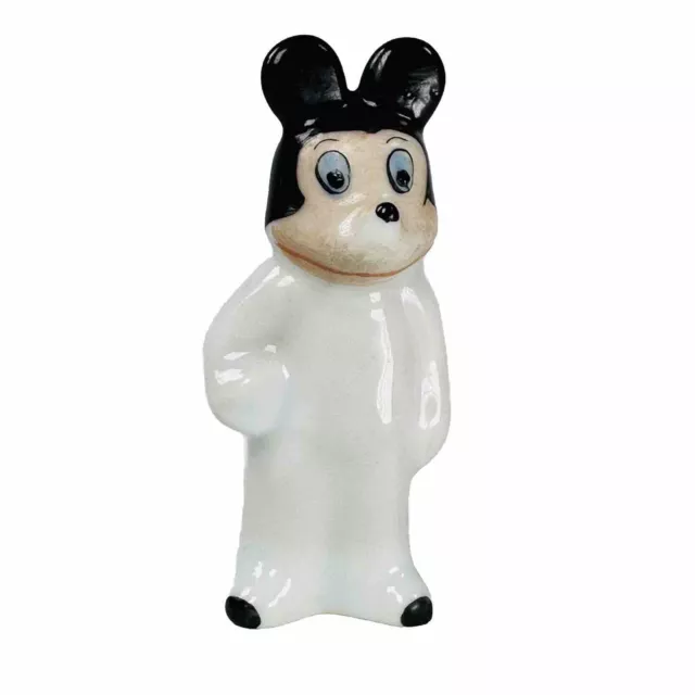 Vintage Disney Mickey Mouse Porcelain Figure Circa 1930s German
