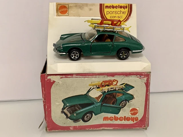 Jouet Ancien Voiture Tôle Mécanisme Porsche 912 Joustra France Vintage Epave