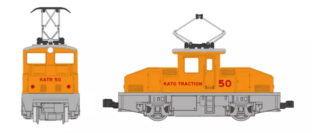 Kato 10-504-US N Scale Pocket Line Series Steeple Cab Electric Locomotive