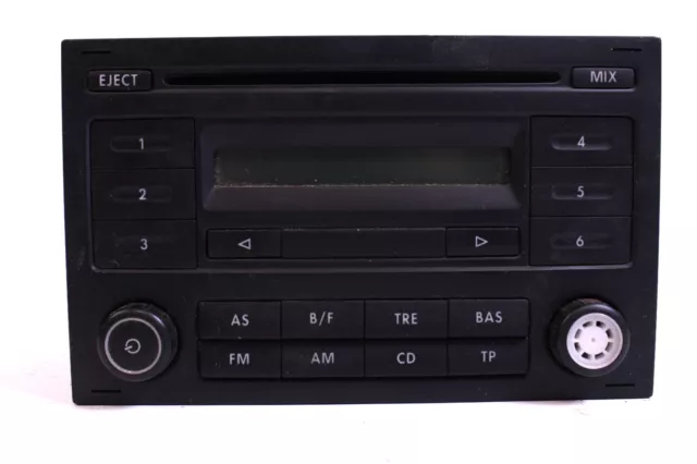 CAR RADIO ORIG. VW Polo 9N RCD 200 Polo GP MP3 BVX CD Radio