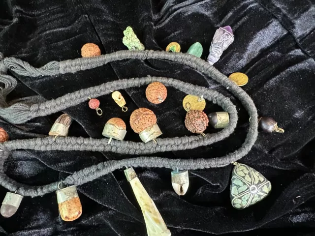 Old Tibetan Collection Necklace …beautiful collection and display piece