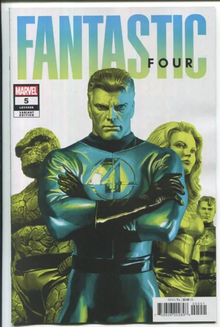 Fantastic Four #5 Cover E Alex Ross Marvel 2023 Eb134