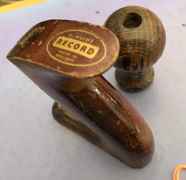 Record Plane Wooden Tote & Base Handle No 04 1/2, 05 1/2, 06, 07 Used Parts