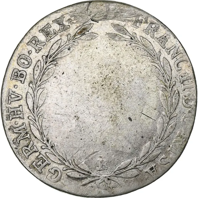[#1163509] Austria, Franz II (I), 20 Kreuzer, 1804, Kremnitz, VF(20-25), Silver,