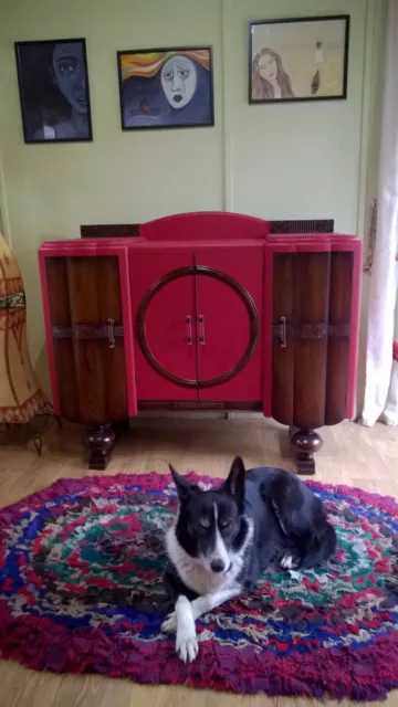 Upcycled Art Deco Style Sideboard