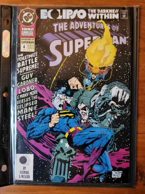 The Adventures of Superman DC Comics - 1992 Annual #4