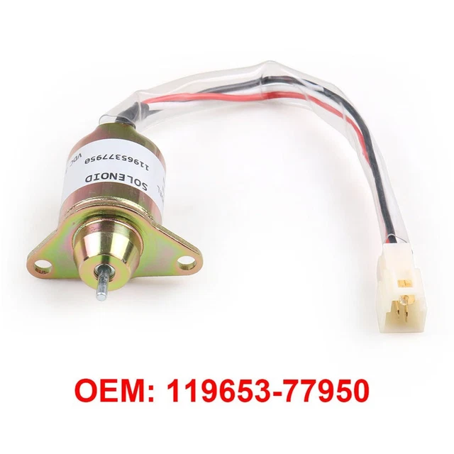 Extinction Électrovanne for R55-7 R60-7 3TNE84 17 5 7cm for Yanmar 4TNV94L-SFN