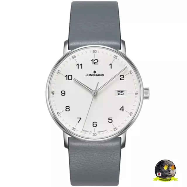 Junghans Form Quartz 041/4885.00 Sapphire Glass 39mm Men's Watch NEW with Box
