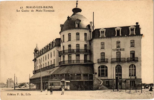 CPA MALO-les-BAINS - Le Casino de MALO terminus (194484)