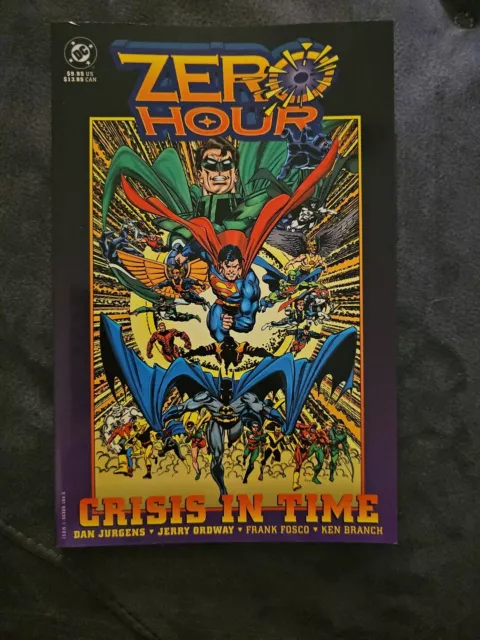 ZERO HOUR CRISIS IN Time SC  DC COMICS