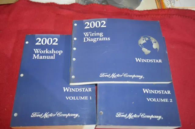 2002 Ford Windstar Dealer Shop Repair Manual WSVA