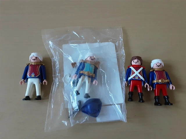 Playmobil Soldat Français Canonnier – Réf. 3111, Neuf Scellé