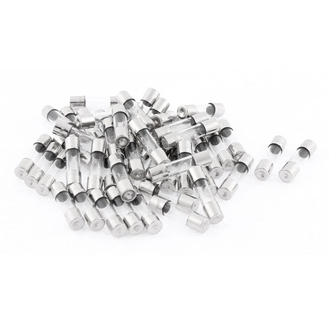 250V 0, 1A Rapide Rapide souffler Verre Fusibles 5 X 20mm 50Pcs