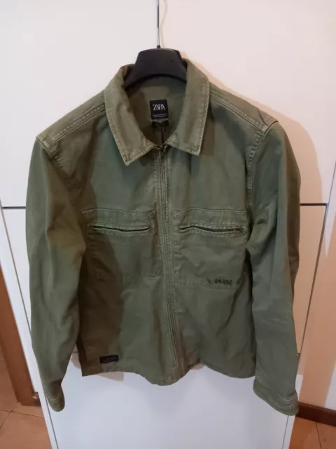 Zara giacca militare new arrivals