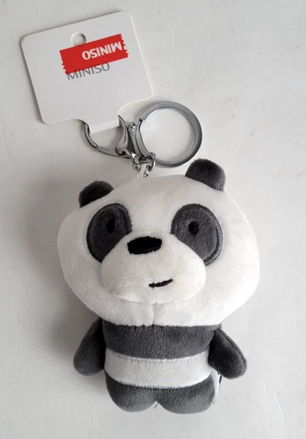 2PCS Cute Keychains BuBu Dudu, Mini Kawaii Cartoon Statue Bears Panda Figurine Key Chains For Women Girl Backpacks Car Keys