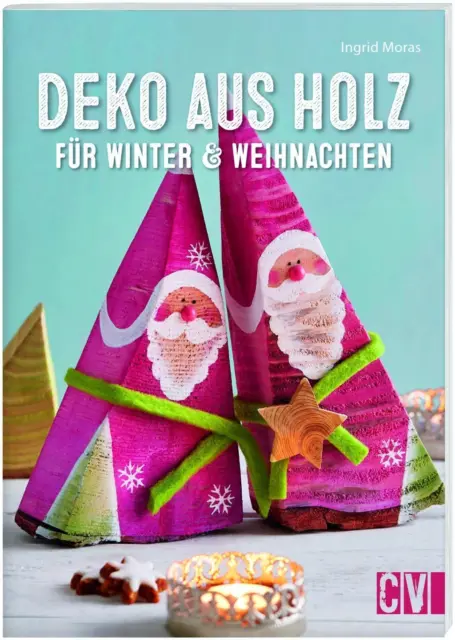 Deko aus Holz für Winter & Weihnachten  Deutsch  durchgeh. vierfarbig, mit  ...