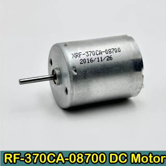 Mini RF-370CA-08700 Motor DC6V-24V 5700RPM Slow Speed Precious Metal Brush Motor