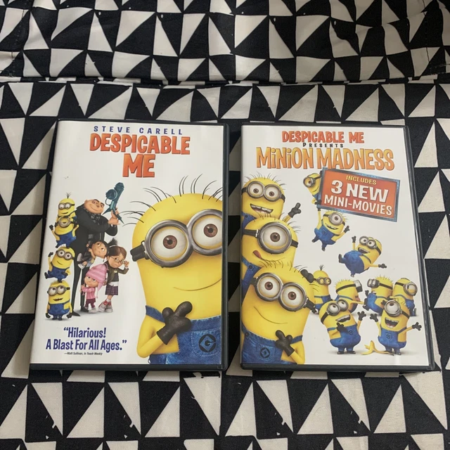 DESPICABLE ME DVD Lot, Despicable Me and Minion Madness £5.79 - PicClick UK