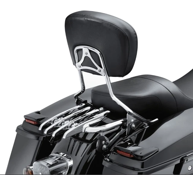 BACKREST SISSY BAR Stealth Rack For 09-24 Harley Touring Road King ...