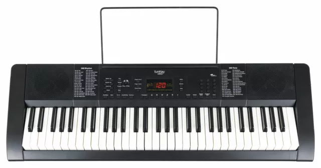 Clavier Piano Numerique Electrique Synthetiseur 61 Touches 300 Sons LCD Noir 3