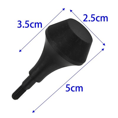 NYLON PUNTE DI FRECCIA Bersaglio PUNTE Broadheads 5cm lunghezza 2.5cm DIAMETRO Soft Blunt 