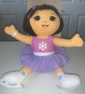 dora ice skating doll