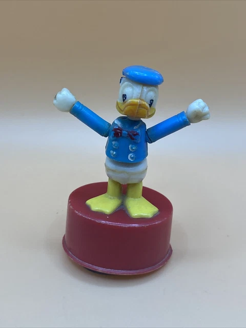 Jouet Ancien Wakouwa Boxeur à Bascule – Bois, France, Années 50/60, 13cm