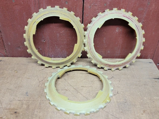 Lot Of 3 Lustran John Deere Corn Seed Planter Plates B19-24 Farm Garden