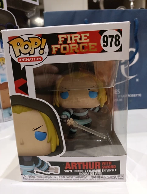 Figurine Pop Arthur with sword (Fire Force) Pas Cher