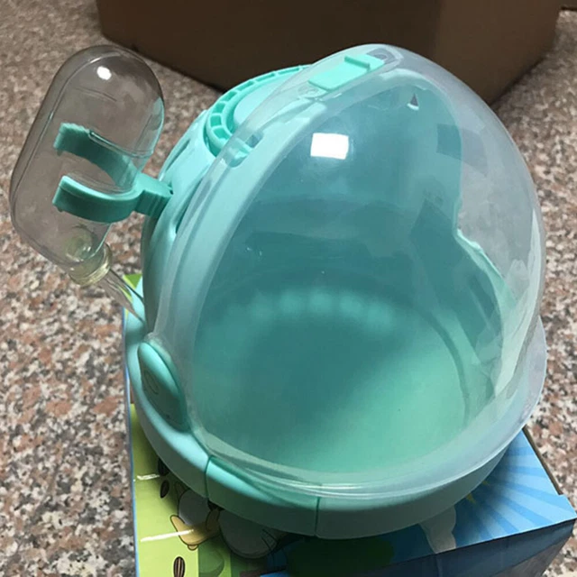 1pc Griff Hamster House Kunststoff Tragbare Hamster Box Kleintiere Käfig