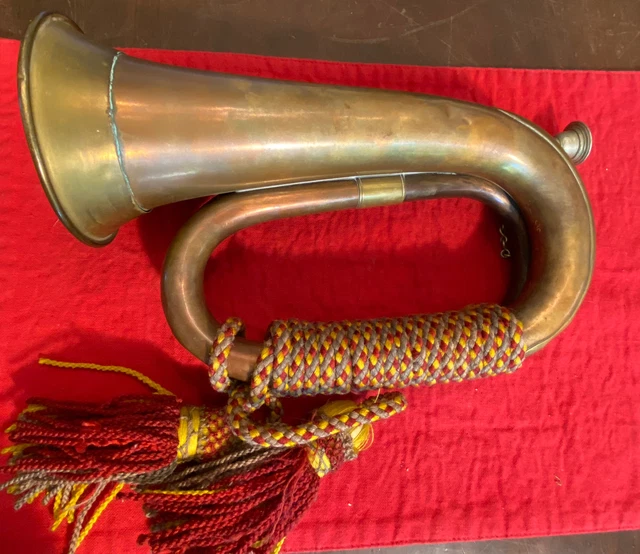 WW1 DATED 1916 BRITISH ARMY TRENCH BUGLE By BOOSEY and Co £175.46 PicClick UK