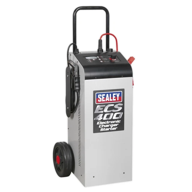 Sealey ECS400 Electronic Battery Charger Starter 75/400A 12/24V
