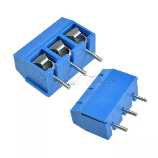 Hot 10/50PCS Terminal Connector Terminal Block 5.08mm Screw 2/3 way Pin KF301