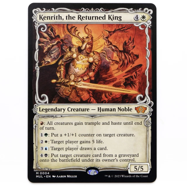 Dice Throne MTG Kenrith, The Returned King (303/533) Throne Of